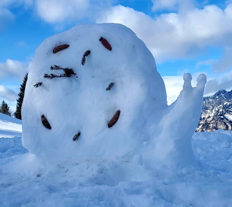 Slow-Snow-Challenges! Entschleunigung in den Winterferien